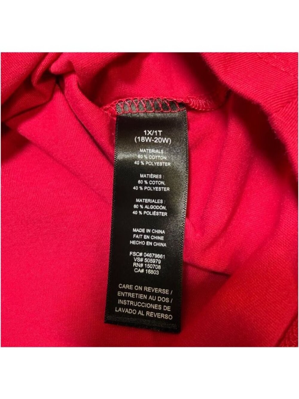 Studio 1886 Womens Plus Size Tops Mixed Colors Size 1X Bundle of 4 - Picture 5 of 9